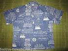 Hawaiian Shirt mens Aloha Style sz 2XL Retro Kahala Rare Matson Lines 