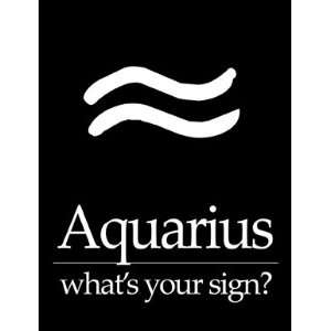  Aquarius Zodiac Sign Bumper Sticker   Whats Your Sign 