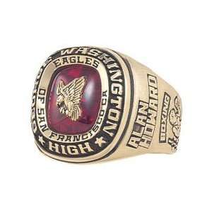  All American Class Ring   14kt Yellow Gold Jewelry