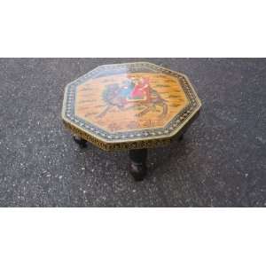  Rajasthani Wooden Table   Medium 