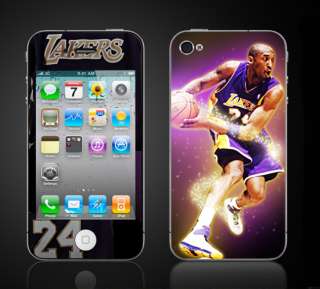 iPhone 4 Kobe Bryant Skin lakers # 24 purple ip4kobe2  