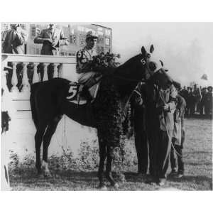  Count Fleet,winner of 1943,Kentucky Derby,KY,Jockey on 