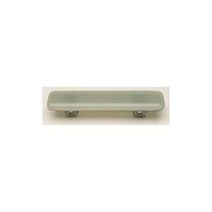 Sietto P 401 SN, Intrinsic Spruce Green Glass Pull, Centers 3, Satin