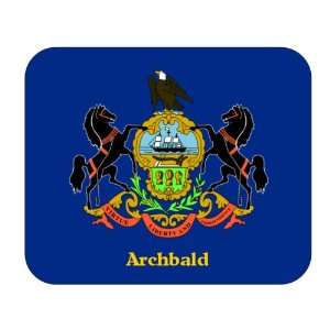  US State Flag   Archbald, Pennsylvania (PA) Mouse Pad 