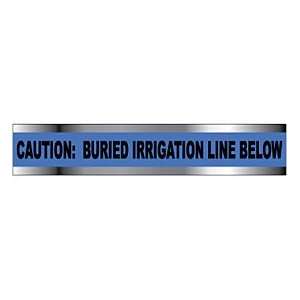 Detectable Underground Warning Tape   Caution Buried Irrigation Line 