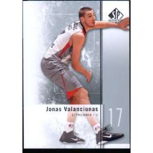   Card # 39 Jonas Valanciunas ENCASED Trading Card Sports Collectibles