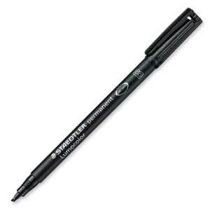  Lumocolor Staedtler Fibre Tip Ink Pen,Ink Color Black 