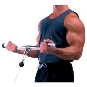  Cap Barbell 28 Curl Bar with Revolving Hanger Sports 