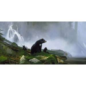  Michael Coleman   In the Mist Artists Proof Canvas Giclee 