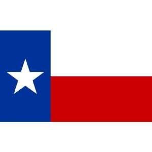  texas flag Rectangular Sticker 