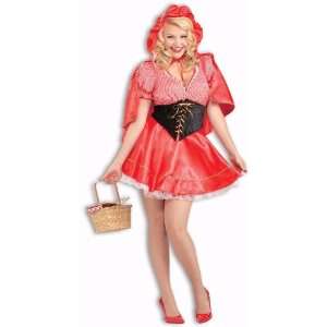  Red Riding Hood Ladies Plus Size Costume Toys & Games