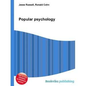  Popular psychology Ronald Cohn Jesse Russell Books