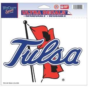  University Of Tulsa Ultra decals 5 x 6   colored 