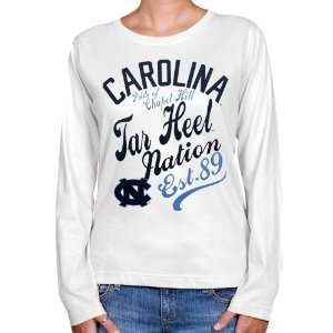 North Carolina Tar Heels (UNC) Ladies Splashy Long Sleeve T Shirt 