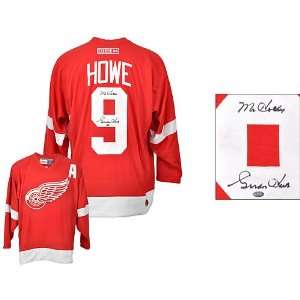  Mounted Memories Detroit Red Wings Gordie Howe Autographed 