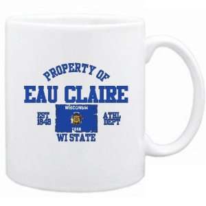  New  Property Of Eau Claire / Athl Dept  Wisconsin Mug 