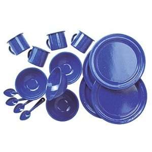  Sierra Camp Set   16 PC.   Sierra Table Set 16PC Blue 