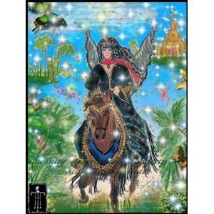  Fairy Magic Oasis by Cindy Thorrington Haggerty 8x10 
