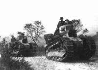 WW1 Argonne Forest France 1918 Tanks American Troops  