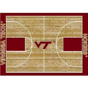  Virginia Tech Hokies College Basketball 3X5 Rug From 