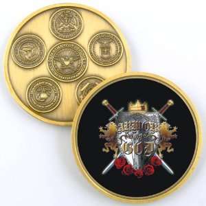  ARMOR OF GOD PHOTO CHALLENGE COIN YP492 