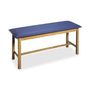   Exam Table, 2 Thick, 350 lb., Cap, 72x2731, Oak Legs