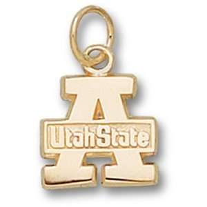 Utah State Block A Utah State 3/8 Pendant (14kt)  