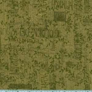  45 Wide Cider Mill Road Texture Loden Fabric By The Yard 
