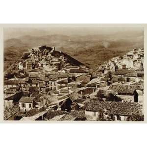  1925 Arpino Italy Panorama Photogravure Kurt Hielscher 