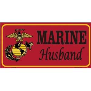  US Marines Husband License Plate Tags 