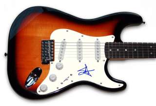 VAN HALEN Sammy Hagar Autographed Signed FENDER SQUIER Guitar  