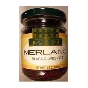 Merlano Black Olive Paté Tapenade Grocery & Gourmet Food