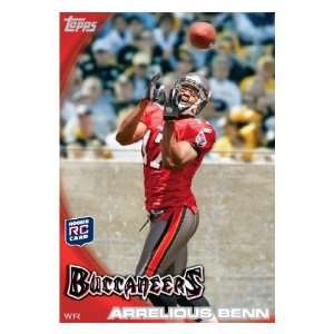  2010 Topps #101B Arrelious Benn SP Catch   Tampa Bay Buccaneers 