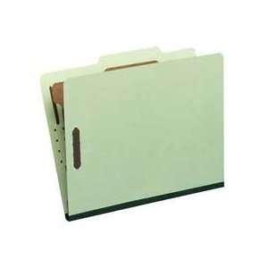   stock and creates two sections and four filing surfaces. Each folder