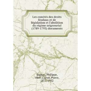    Philippe, 1868 ,Caron, Pierre, 1875 1952 Sagnac  Books