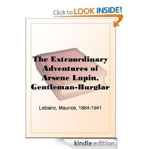 The Extraordinary Adventures of Arsene Lupin, Gentleman Burglar 