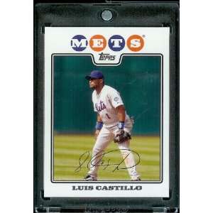 2008 Topps # 369 Luis Castillo   New York Mets   MLB Baseball Trading 