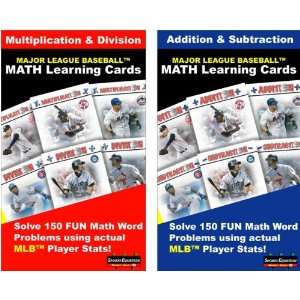   Math Player Stats Addition and Multiplication (2 Packs) Sports