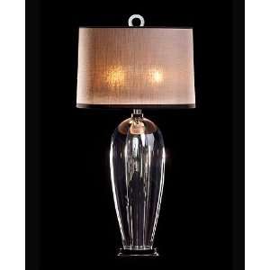 Rosedale 23 table lamp   black trim, Smoked Brass, 220   240V (for use 