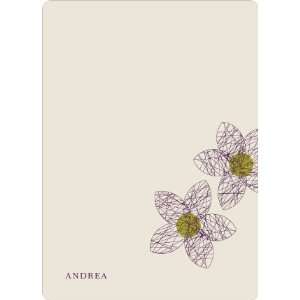  Personal Stationery for Spriograph Flowers Bridal Shower 