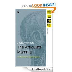 The Articulate Mammal Jean Aitchison  Kindle Store