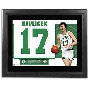  Celtics Upper Deck John Havlicek Retired Jersey Numbers ( Havlicek 