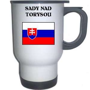  Slovakia   SADY NAD TORYSOU White Stainless Steel Mug 