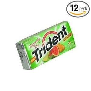  Trident Gum Sugar Free Twist Watermelon   18 Sticks/Pack 