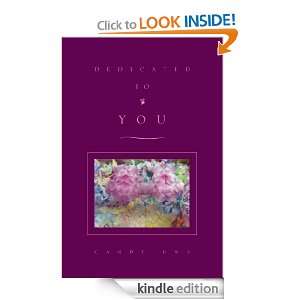 Dedicated To You Candy Hwa  Kindle Store