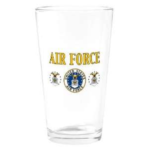   Glass Air Force United States Air Force Military Seal 