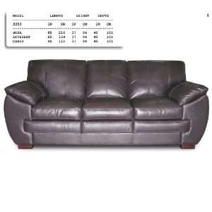  3353 Leather Sofa Set
