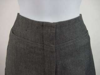 UTH Gray Cotton Blend Straight Leg Pants Slacks Size 0  