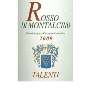  2009 Talenti Rosso di Montalcino 750ml Grocery & Gourmet 