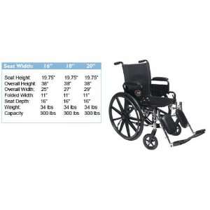  Wheelchair  Metro IC4 Wheelchair 16 With Elevating 